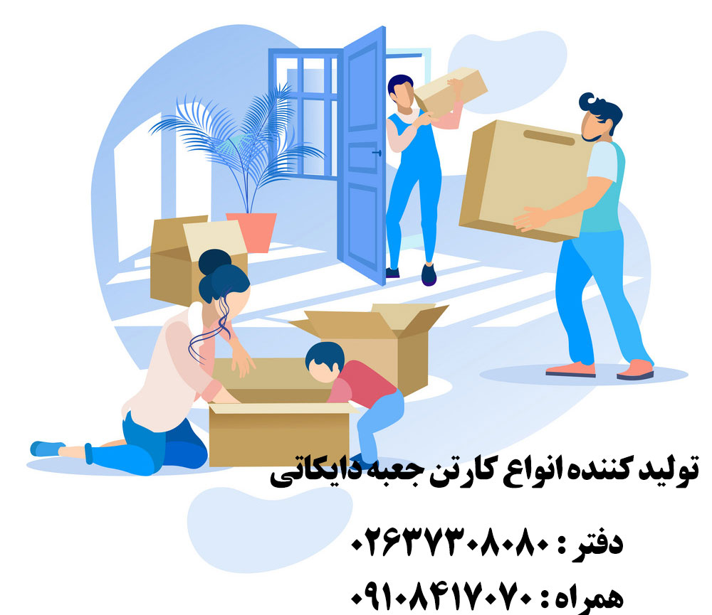 نمونه های مختلف از کارتن و جعبه دایکاتی